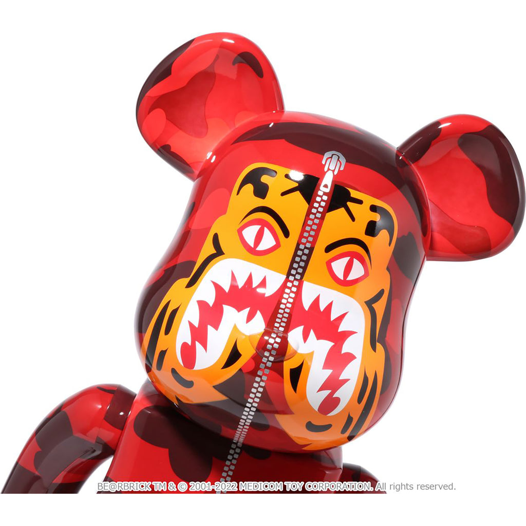 BE@RBRICK BAPE CAMO TIGER 1000％ RED | tspea.org