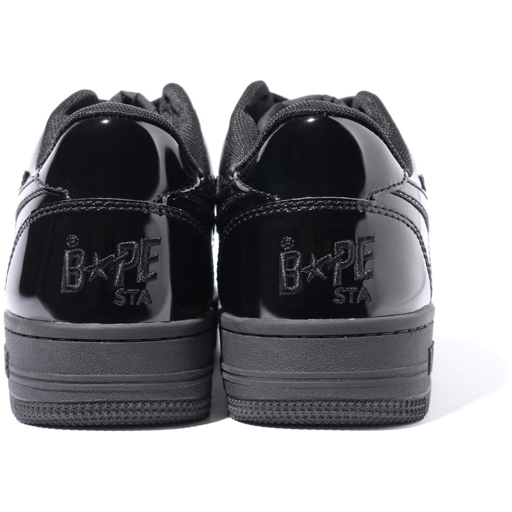 bape shoes black and white