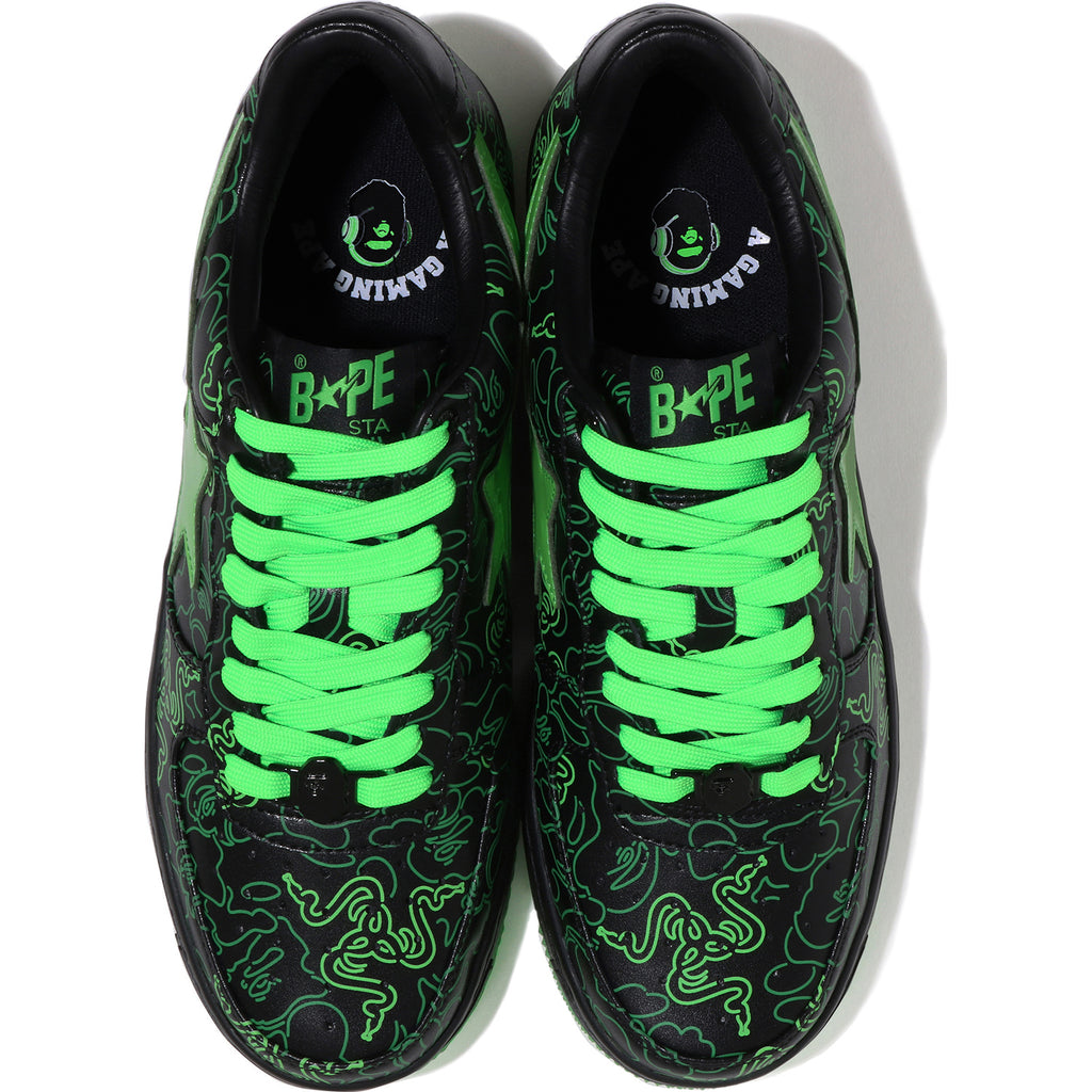 BAPE STA™ BAPE® X RAZER NEON CAMO LADIES | us.bape.com