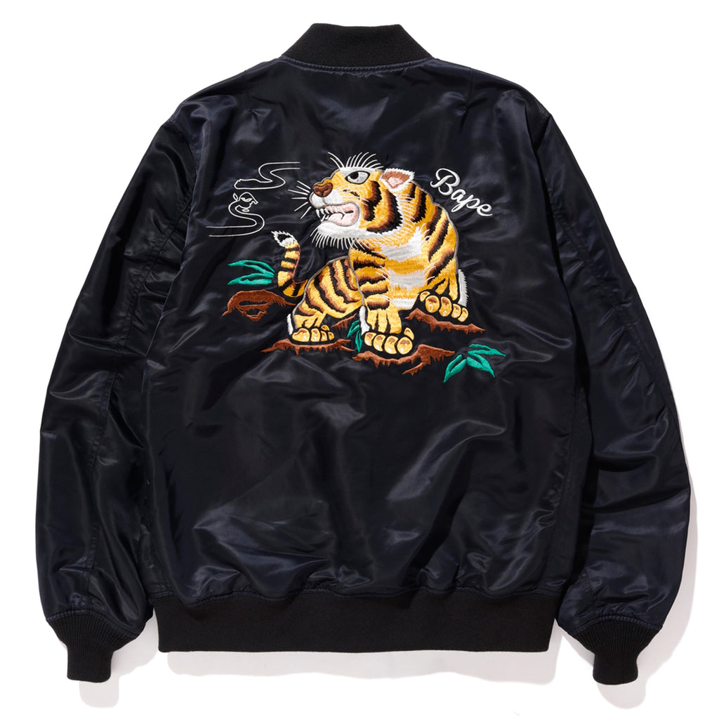 bape tiger embroidery