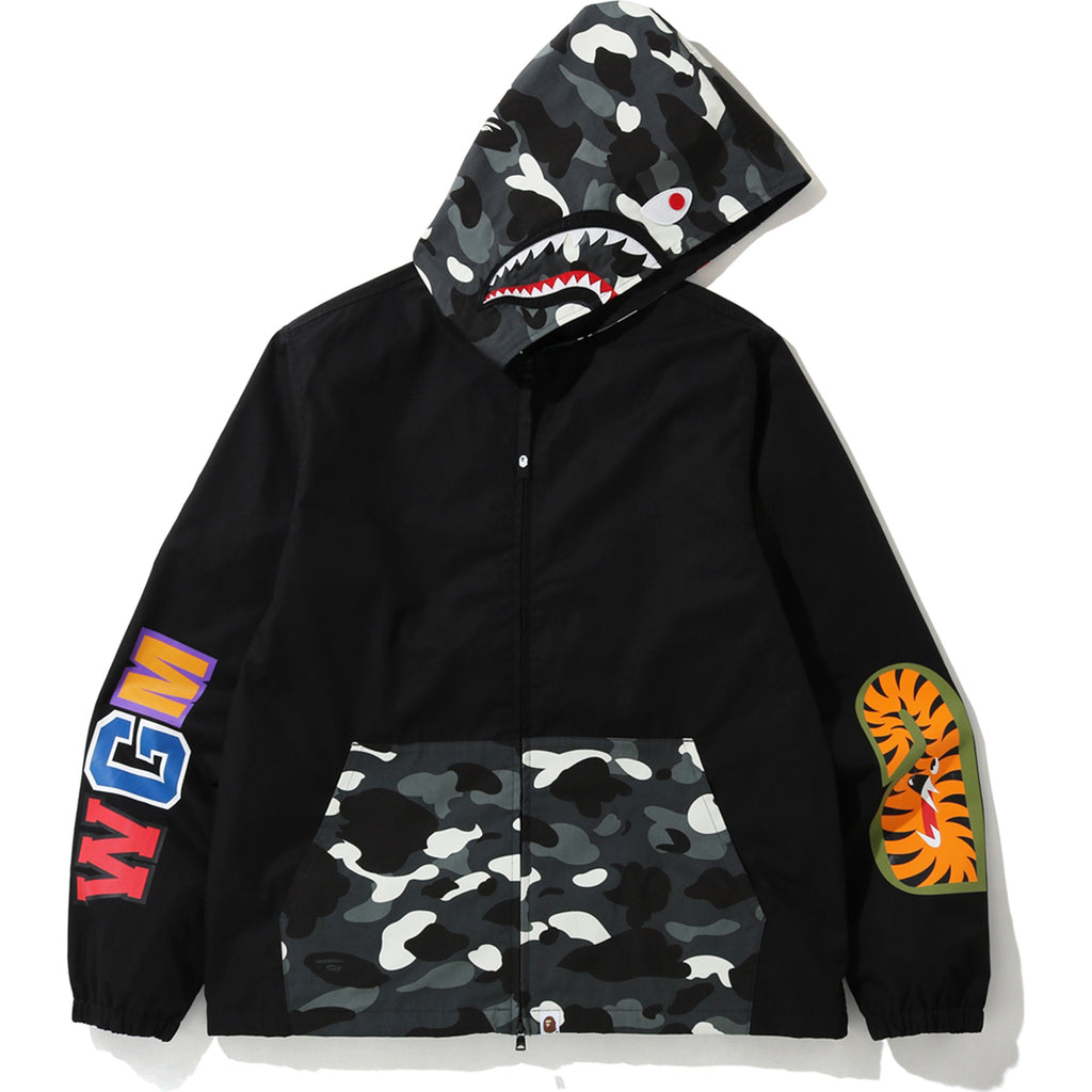 bape shark hoodie city camo