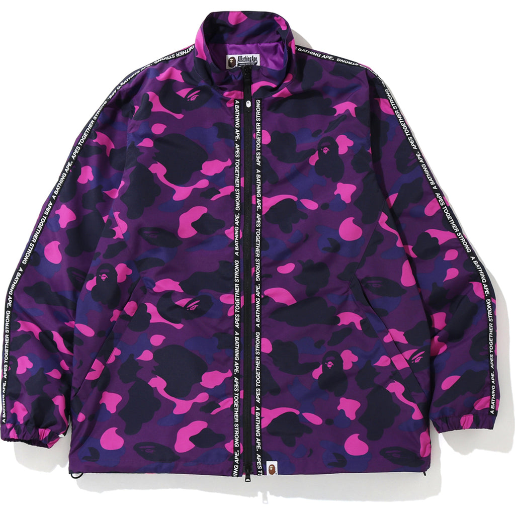 bape jacket purple