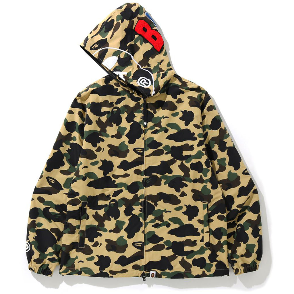 bape 1st camo hoodie jacket