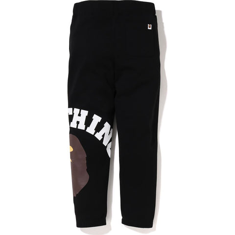 GIANT COLLEGE SWEAT PANTS MENS | us.bape.com