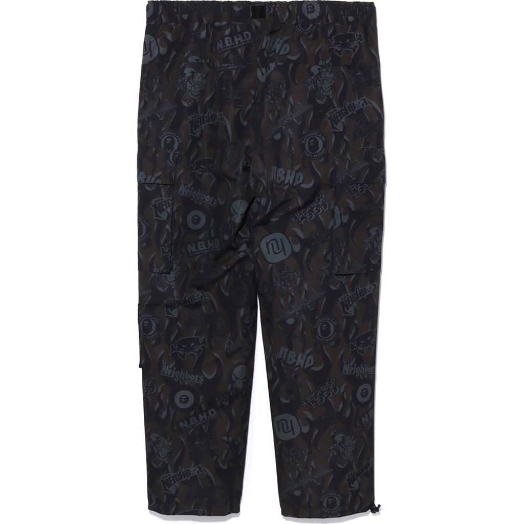 BAPE X NEIGHBOURHOOD MULTI POCKET TRACK PANTS MENS