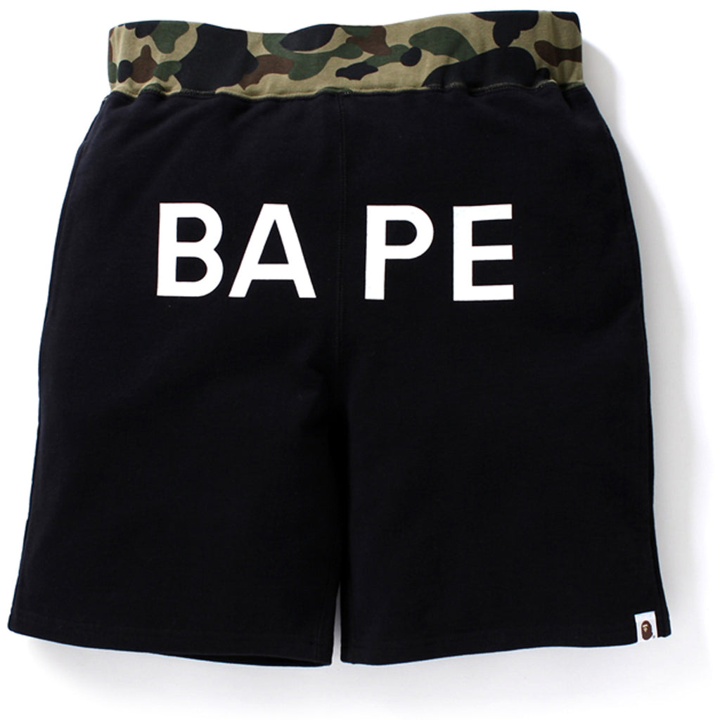 1ST CAMO SWEAT SHORTS | us.bape.com