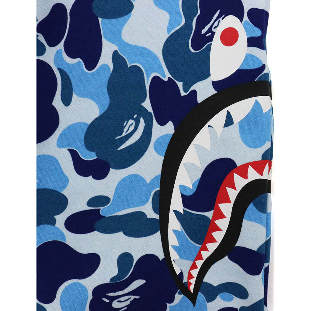 BIG ABC CAMO SIDE SHARK SWEAT SHORTS MENS