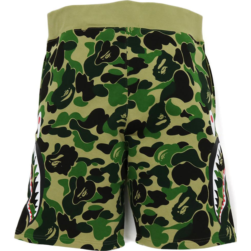 BIG ABC CAMO SIDE SHARK SWEAT SHORTS MENS