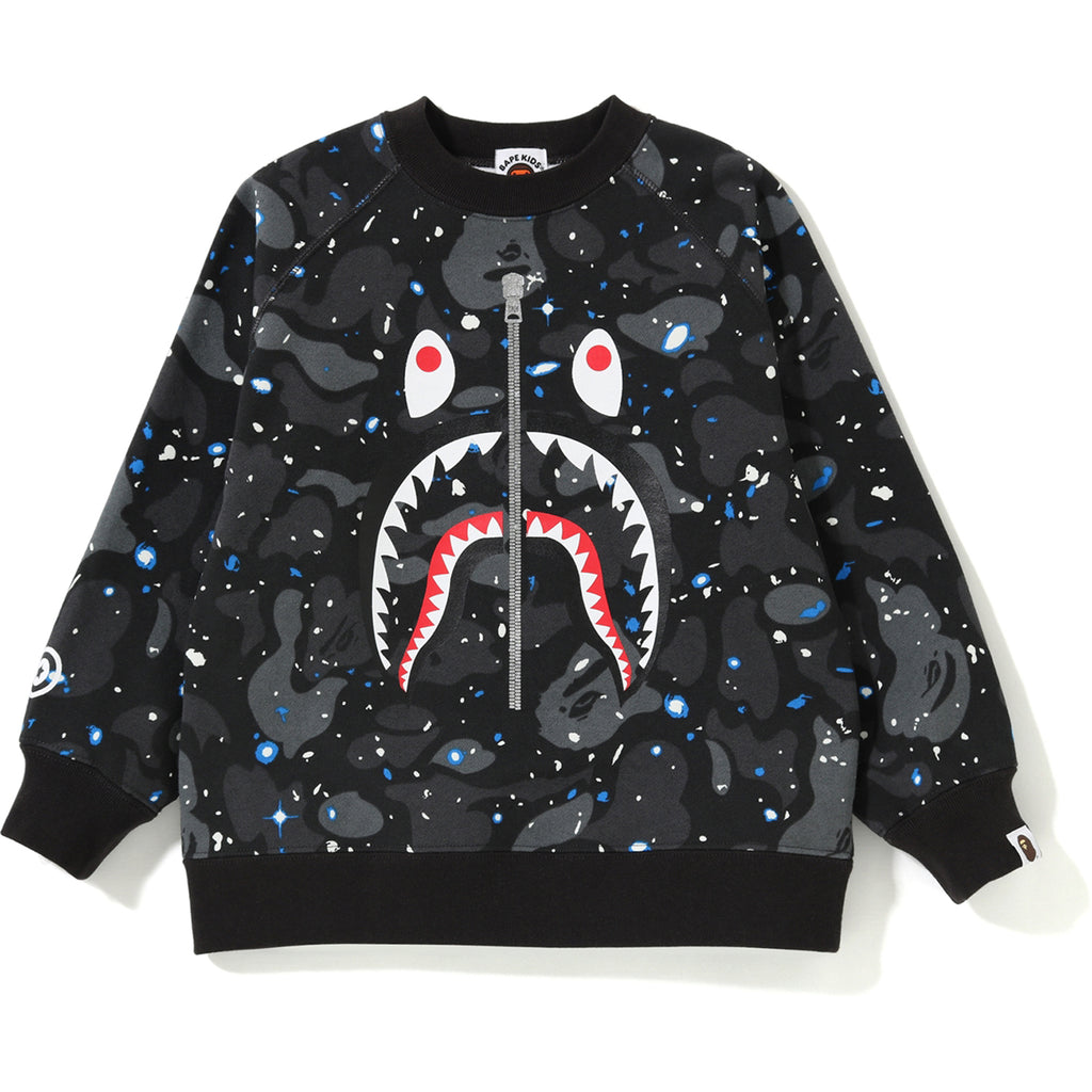 bape shark space camo hoodie