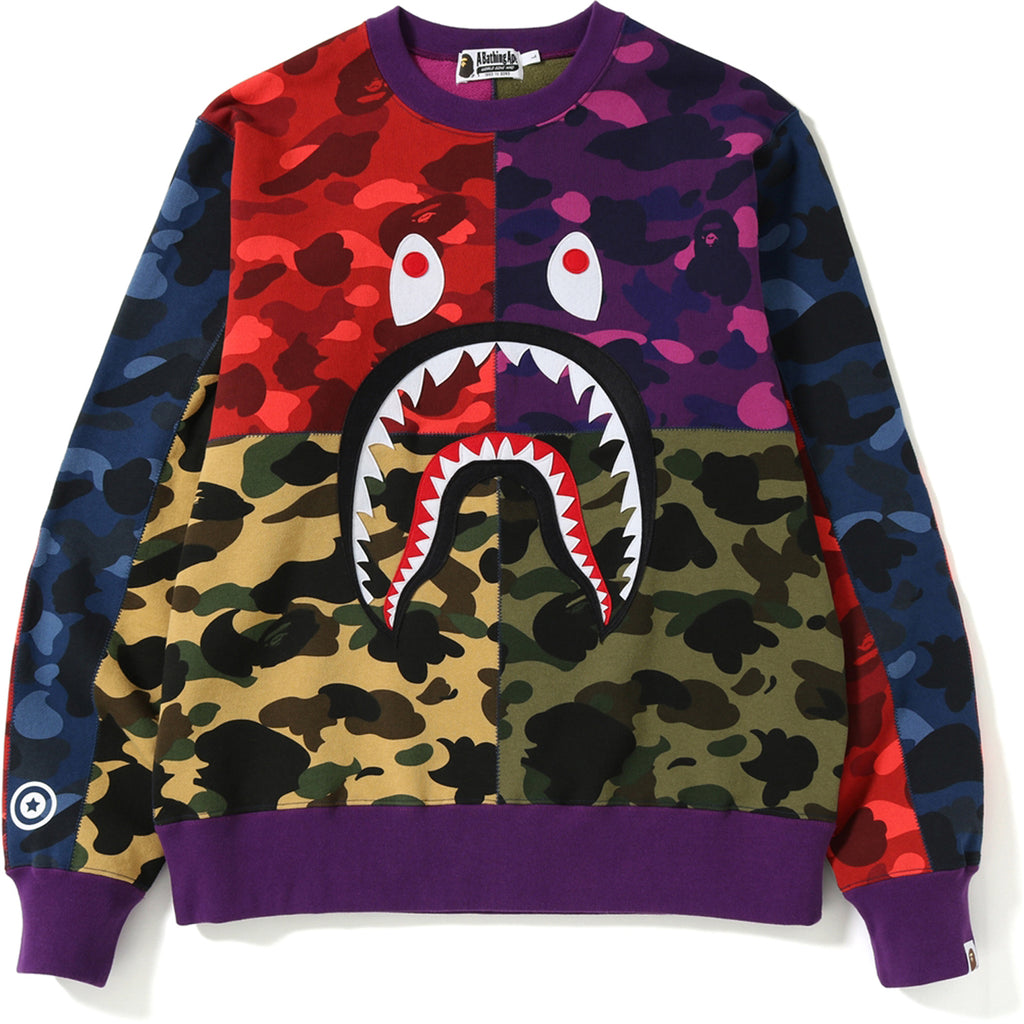 bape crazy camo hoodie