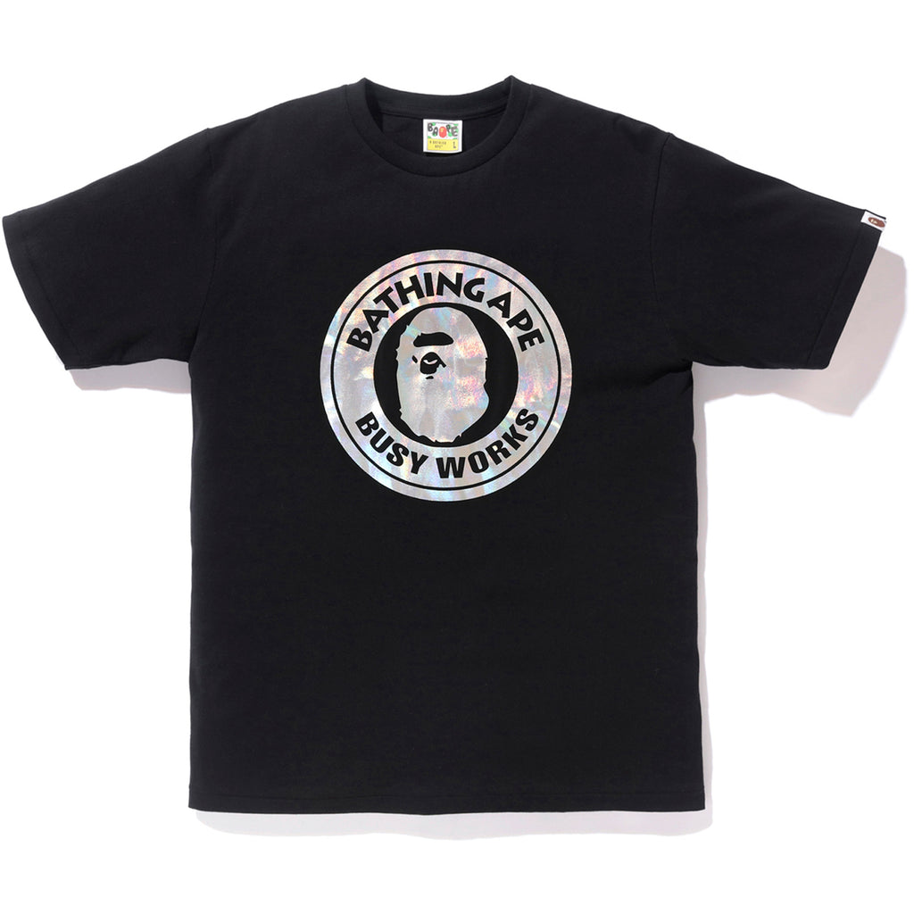 bape holographic tee