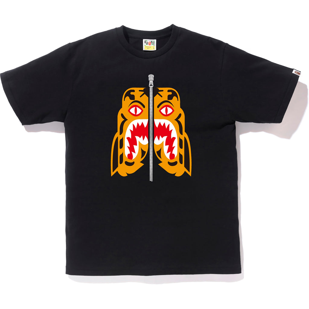 bape shark tiger tee