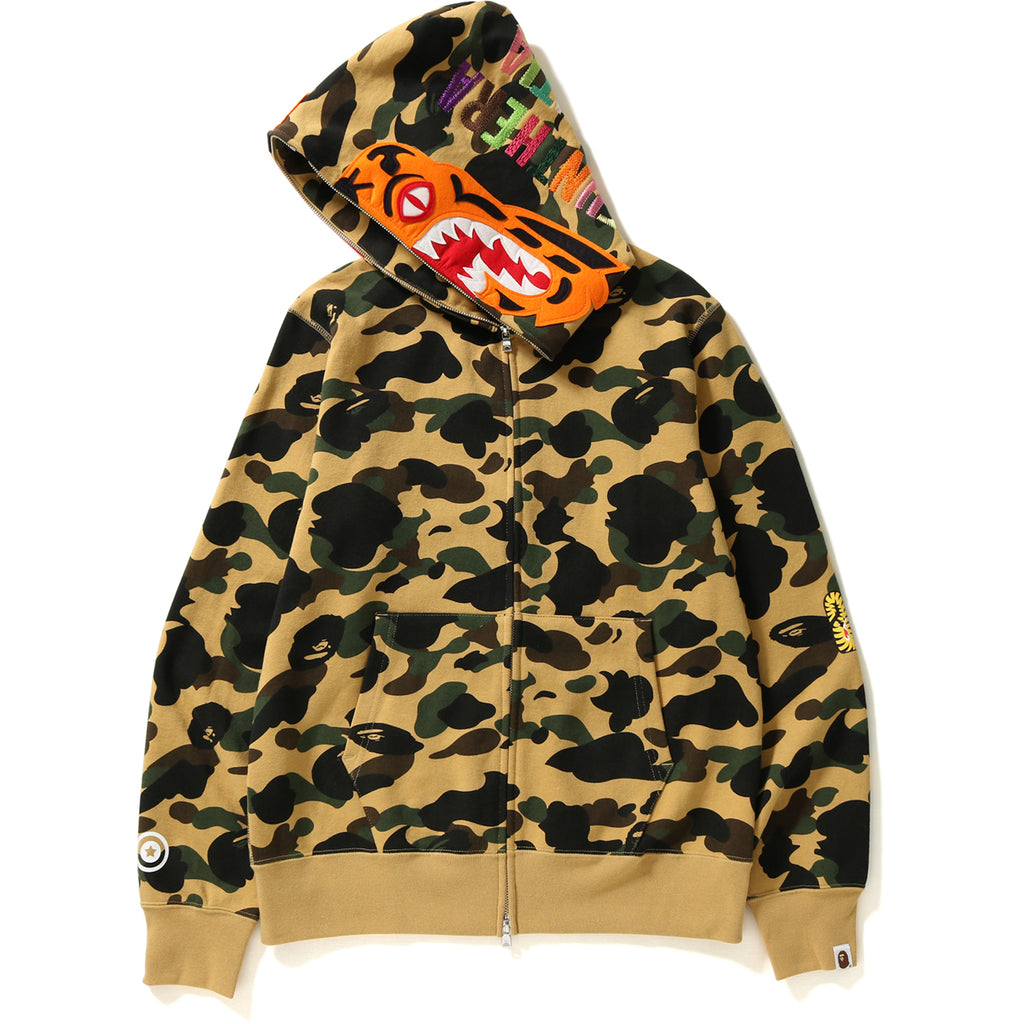 bape tiger camo hoodie