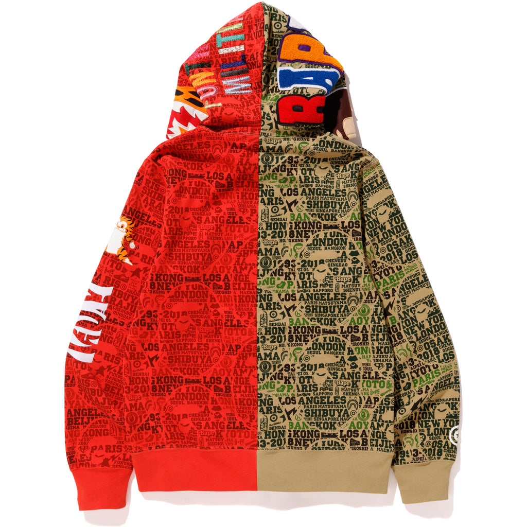 bape tiger camo hoodie