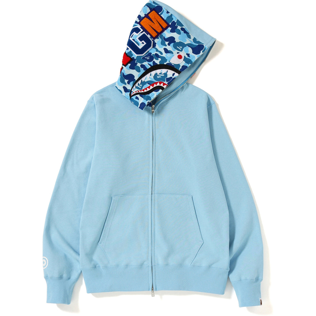 blue shark hoodie