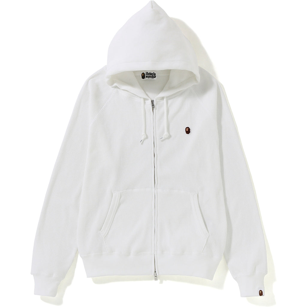 white zip hoodie ladies