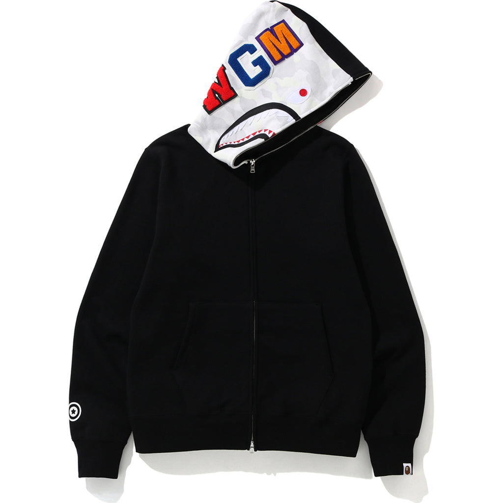 bape city camo hoodie white