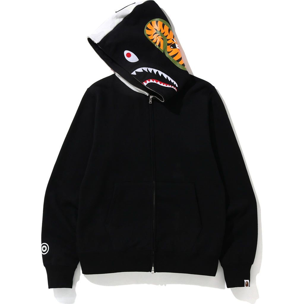 hoodie bape camo shark