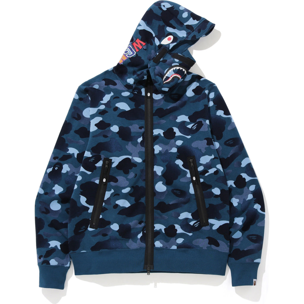 bape face hoodie