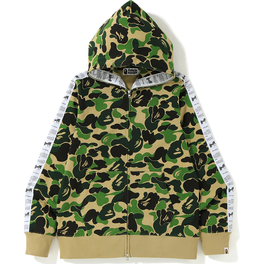 mens green zip hoodie