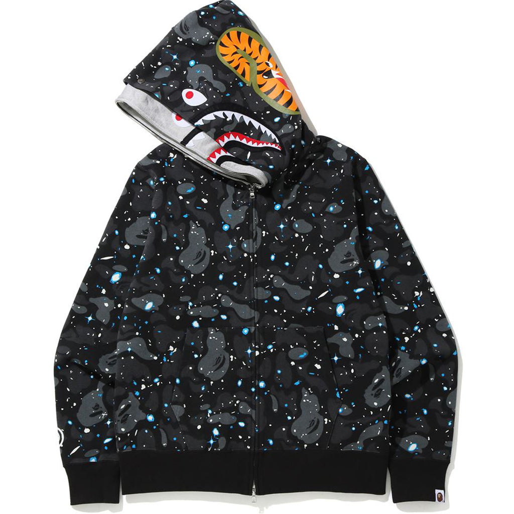 mens bape shark hoodie