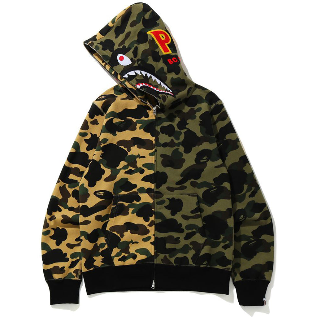 bape shark hoodie first camo