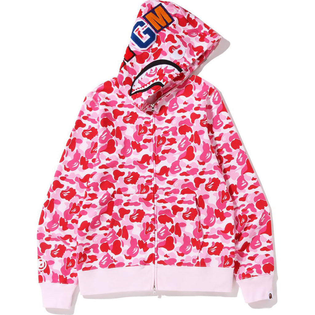 ABC CAMO SHARK FULL ZIP HOODIE MENS | us.bape.com