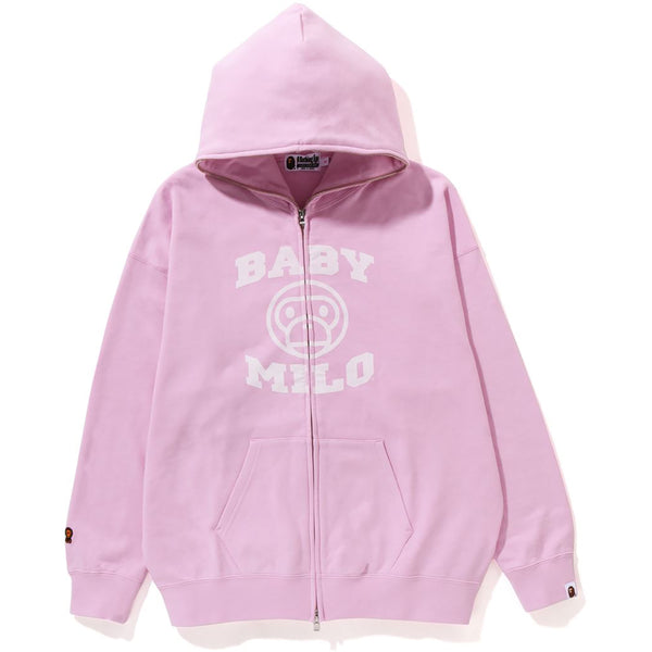 BABY MILO OVERSIZED FULL ZIP HOODIE LADIES | us.bape.com