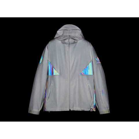bape x adidas reflective jacket