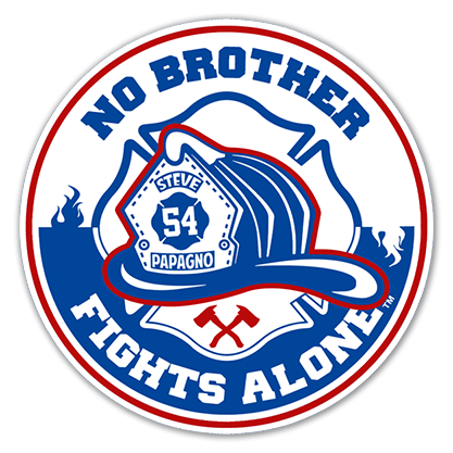 No brother fights alone Steve Papagno