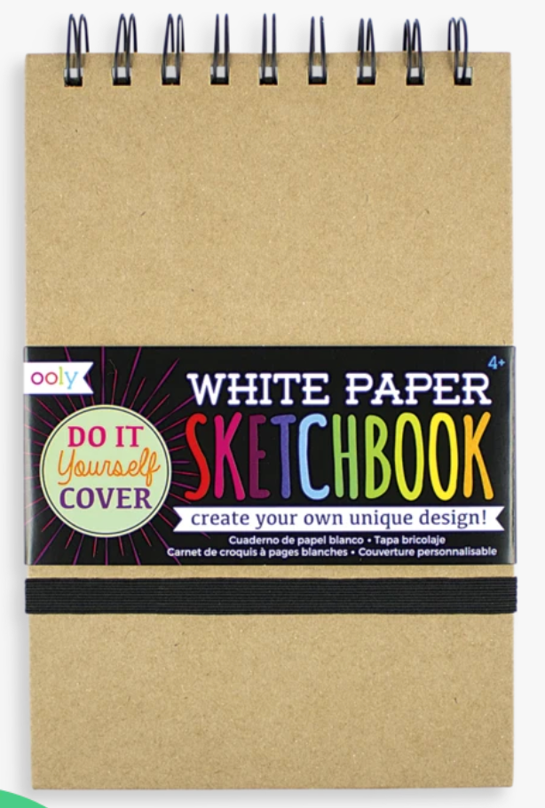 Ooly White Paper Sketchbook Small Whiz Kids Out Of This World Toys