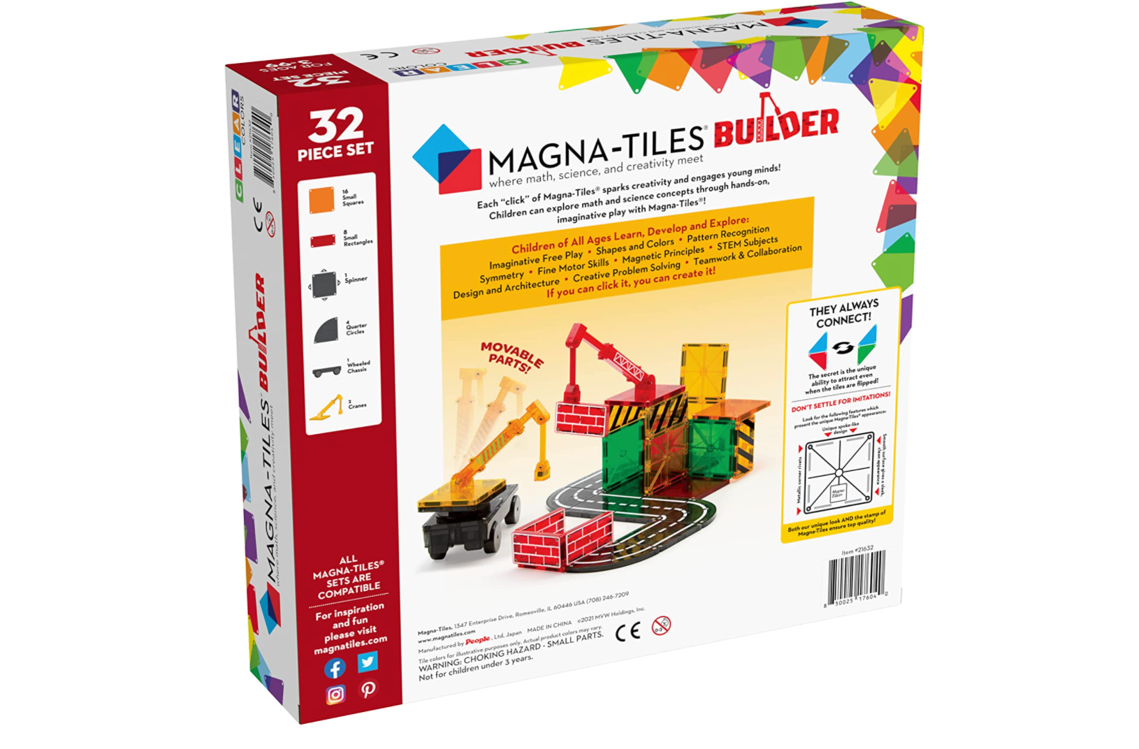 whiz builders magnetic tiles