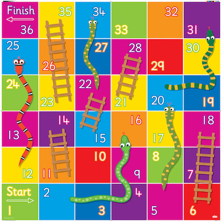 Snakes And Ladders Mat Etc Educational Technology Connection Hk