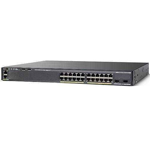 Cisco Catalyst 2960X 24 Port PoE Switch - WS-C2960X-24PS-L Refurbished | 5 Year Warranty