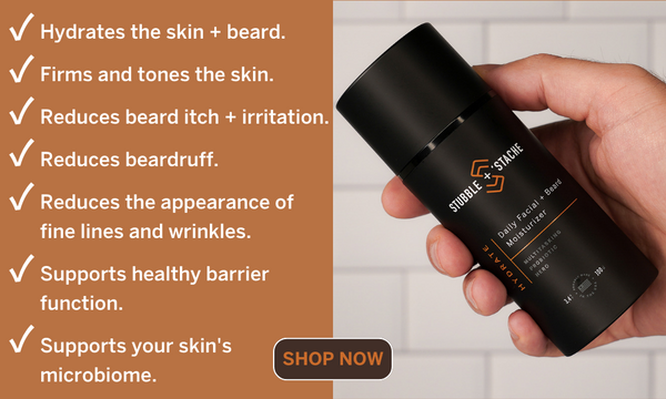 Hydrate Daily Facial moisturizer and beard moisturizer for men