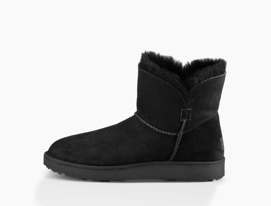 UGG Australia Women's Classic Cuff Mini Boot | Black