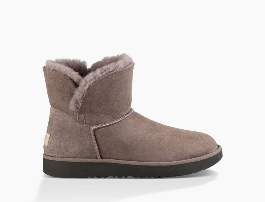 ugg classic cuff mini stormy grey