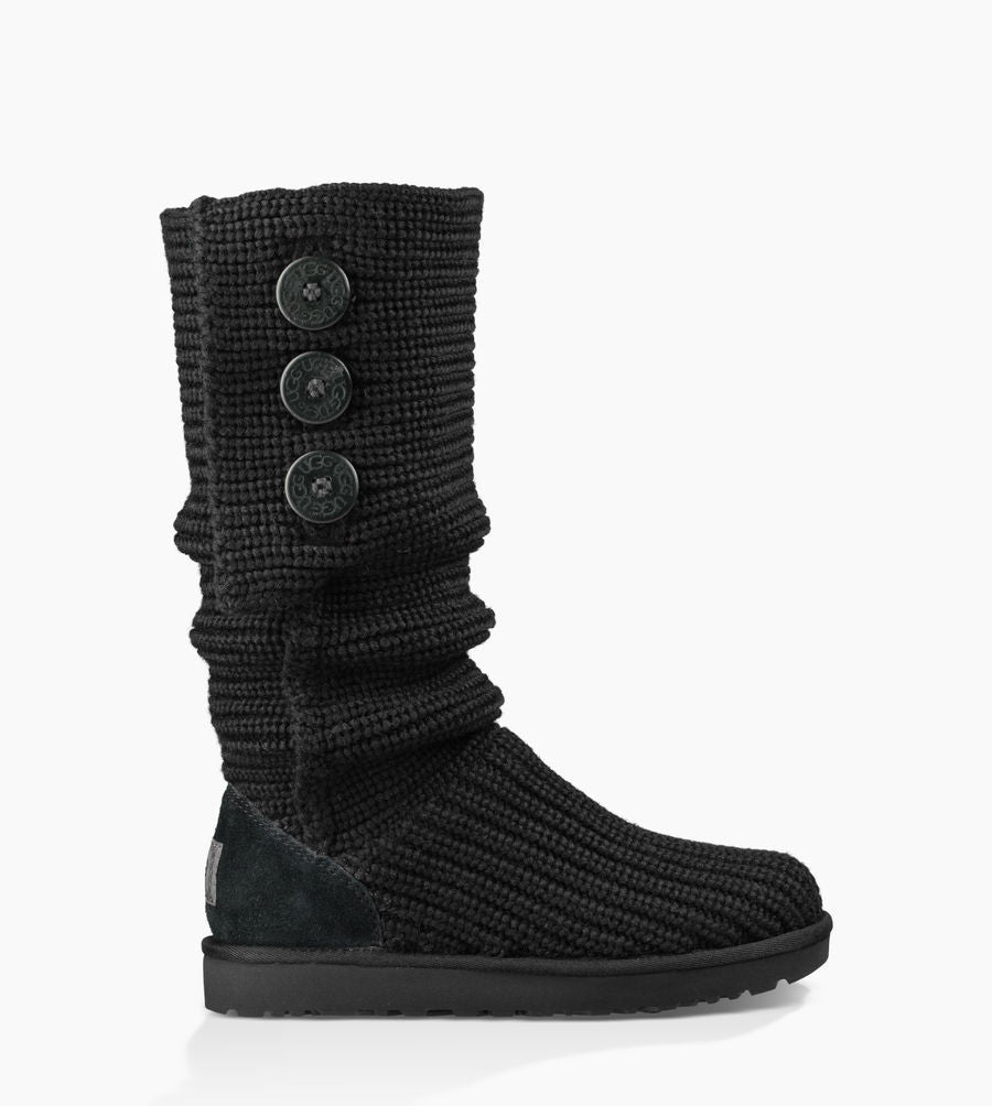 UGG Australia Women's Classic Cardy Boot | Black | Grey