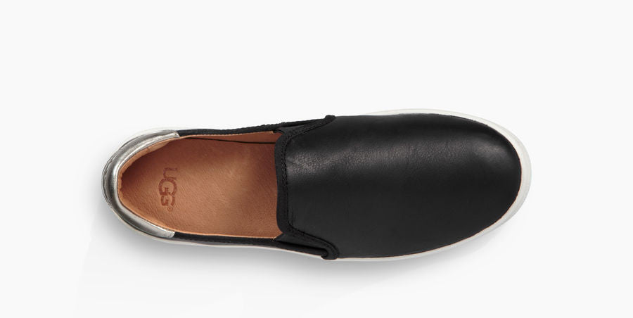 ugg cas black slip on