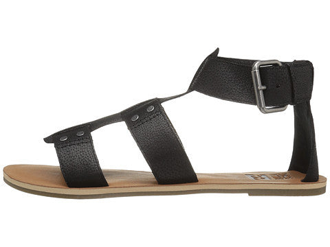 Billabong Women's Canyon Gladiator Sandal | Black, Sanddollar