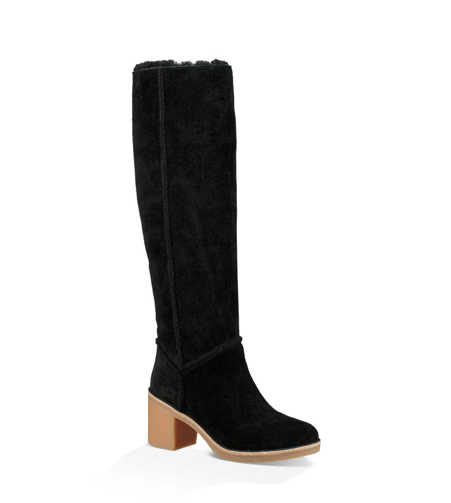 ugg black tall boots sale