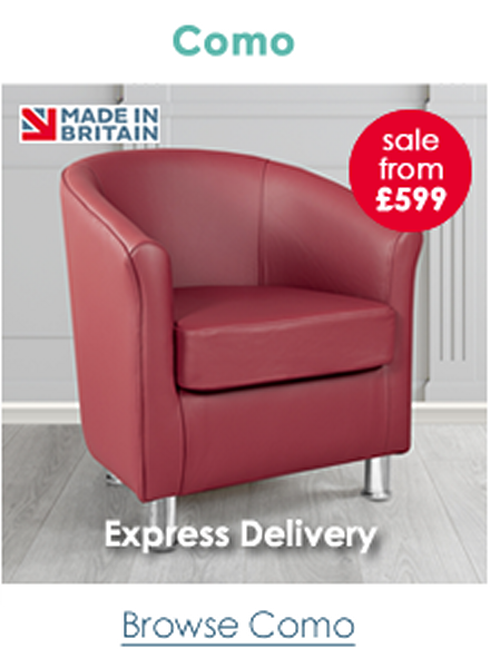 Como Genuine Leather Tub Chair