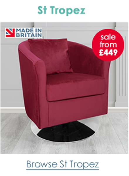 St Tropez Swivel Tub Chair