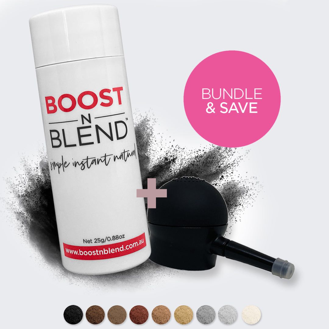 Female Hair Fibres with Applicator - BOOST N BLEND product image