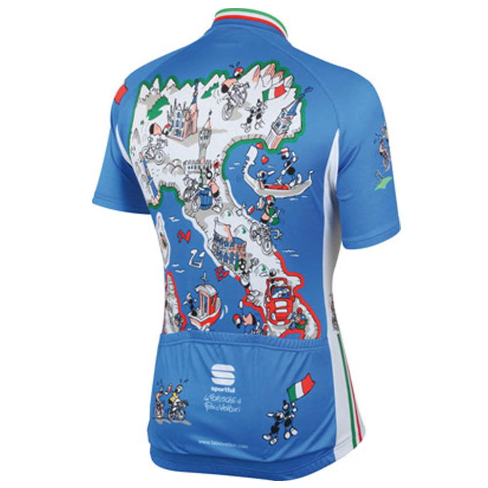 Maglia ciclismo adulto Azzurra | Le Formiche di Fabio Vettori