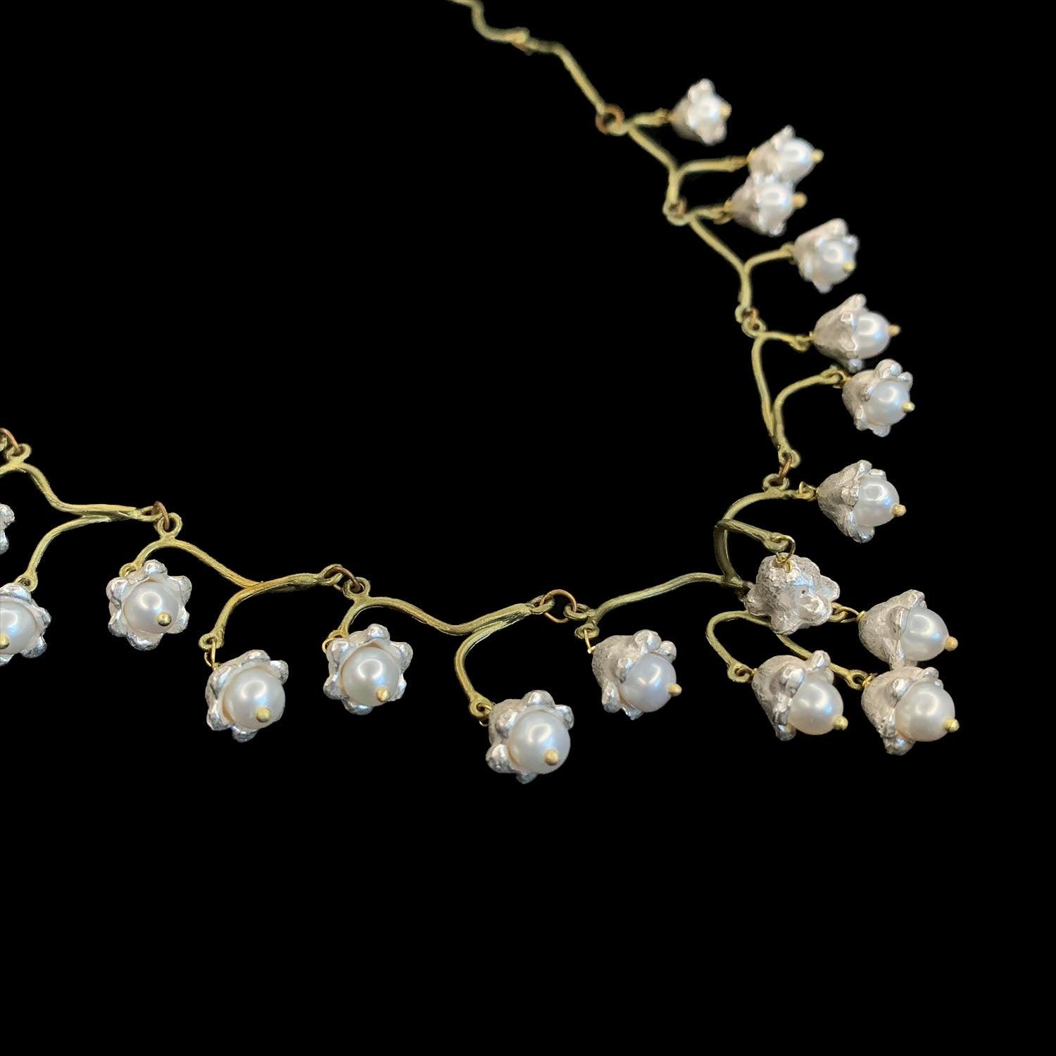Lily of the Valley Necklace - Flowers – Michael Michaud Jewellery