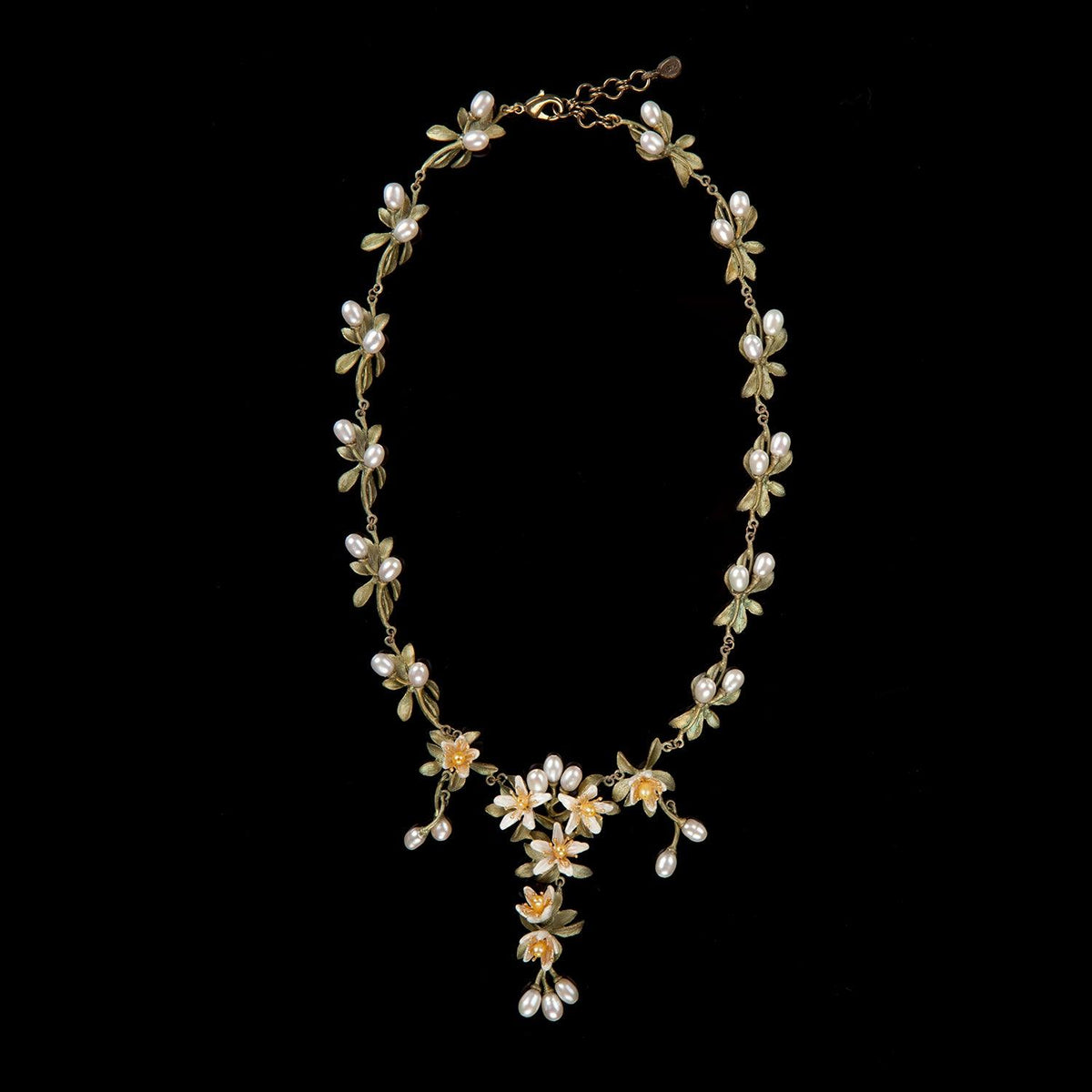 Orange Blossom Necklace Flowers Michael Michaud Jewellery