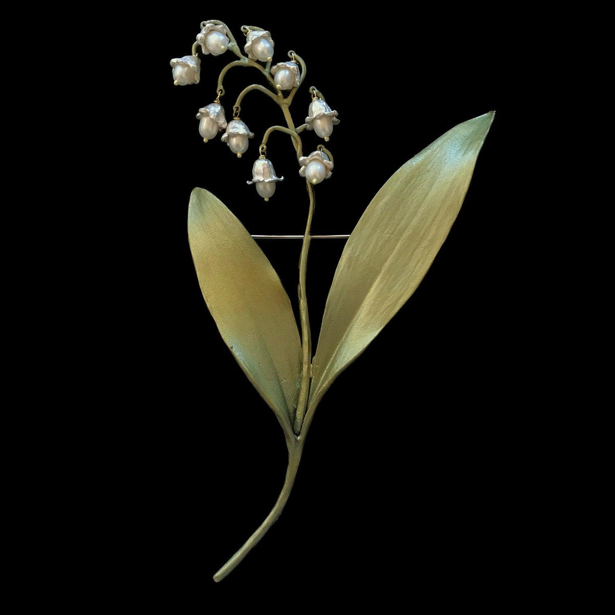 Lily of the Valley Brooch - Exclusive – Michael Michaud Jewellery