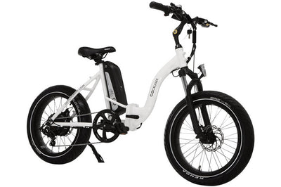 tire folding bicycle fat electric step through