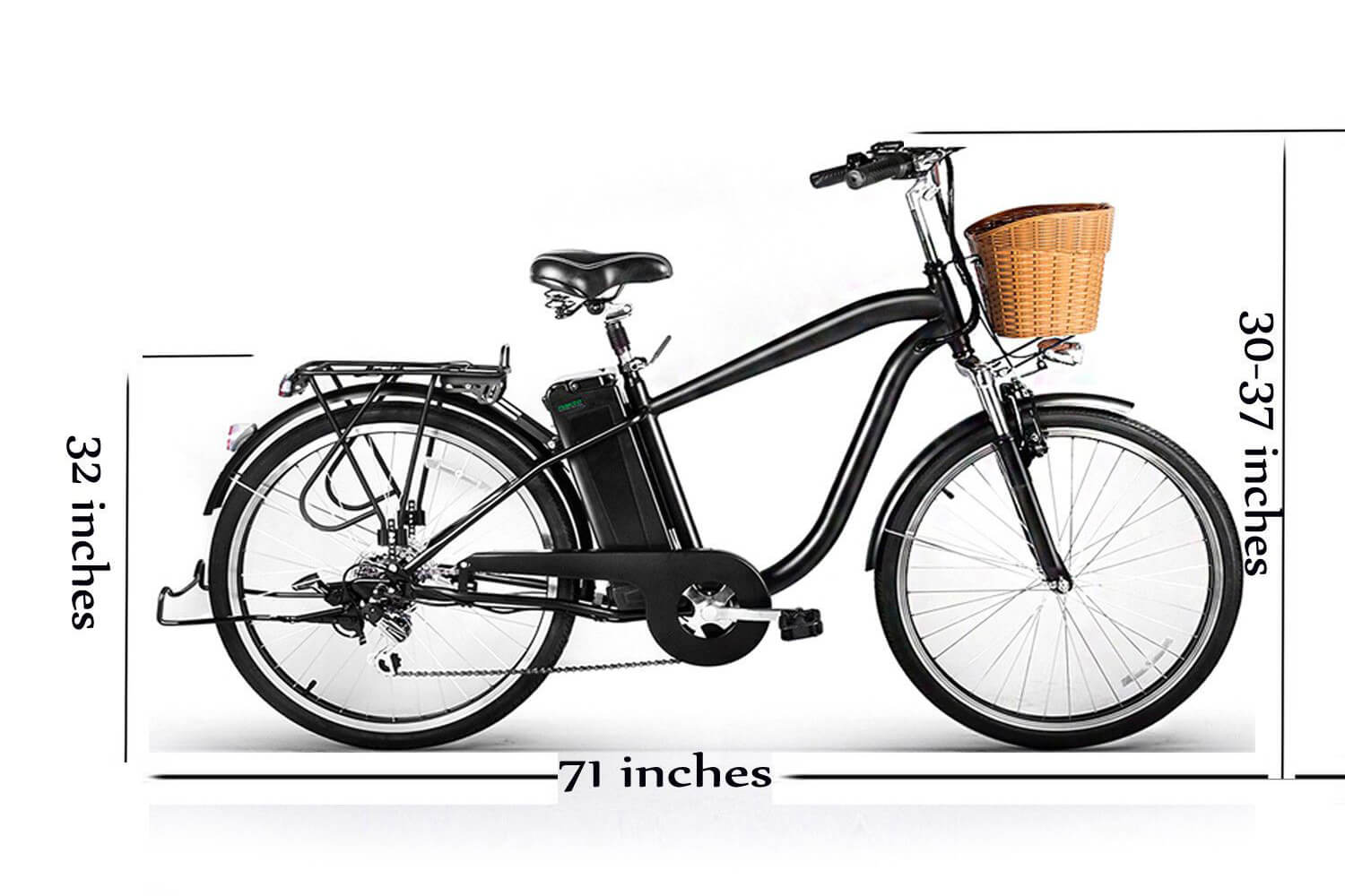 nakto classic city electric bicycle
